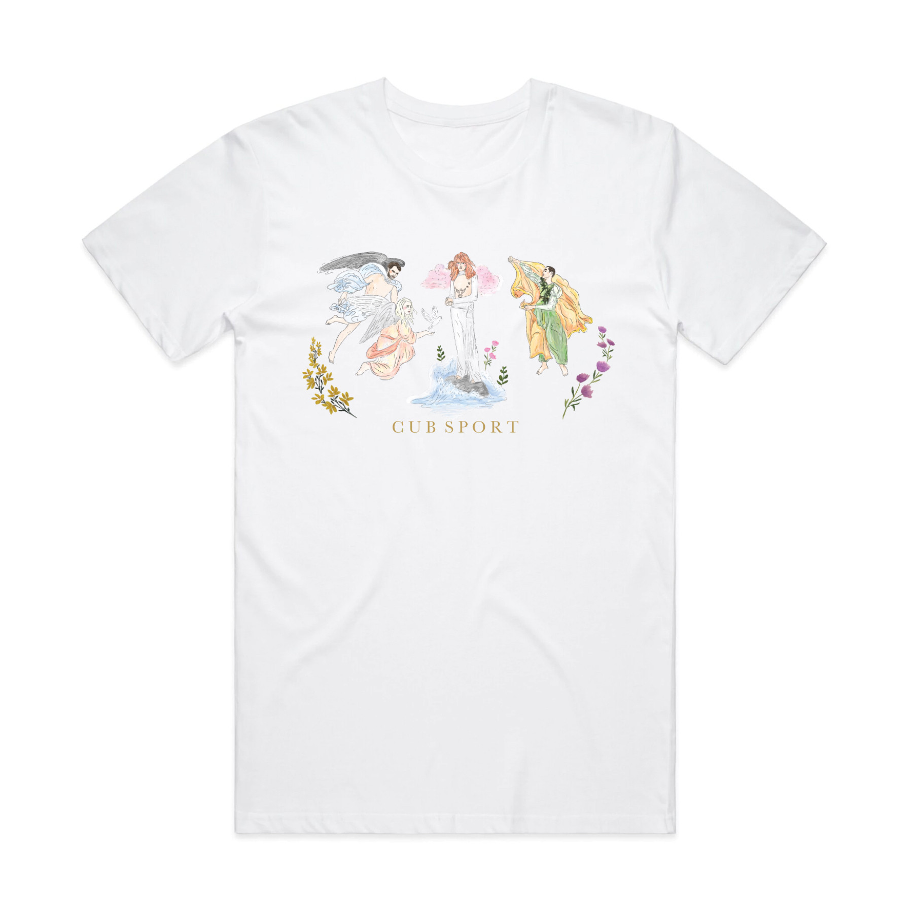 The Birth Of Cub Sport White Tee